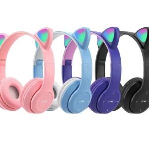 Audifono Gat Luz Led de Bluetooth