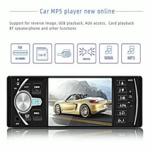 RADIO MP5 1 DIN PANTALLA 4/P