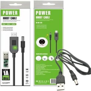 CABLE DE PODER 9V/12V 1000MM