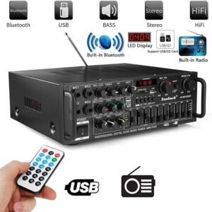 AMPLIFICADOR B/T 12V/110V