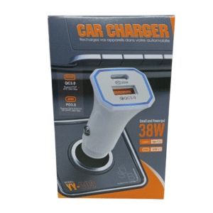 CARGADOR DE CARRO 38W